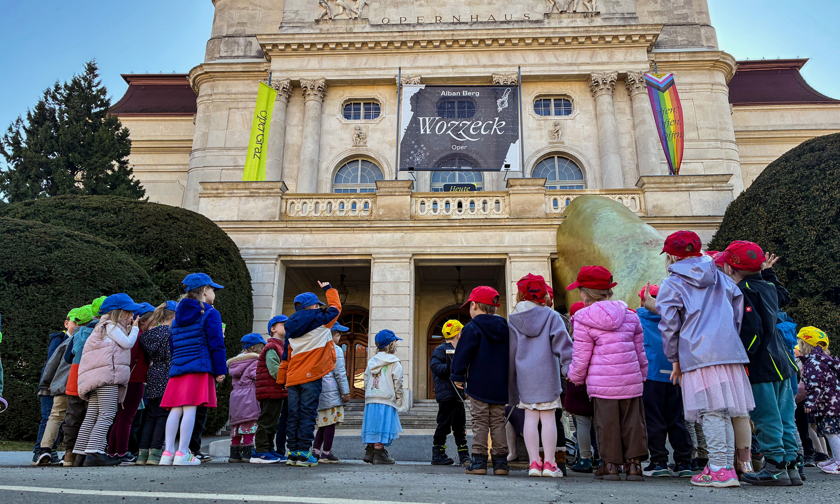 Kindergarten Opernbesuch