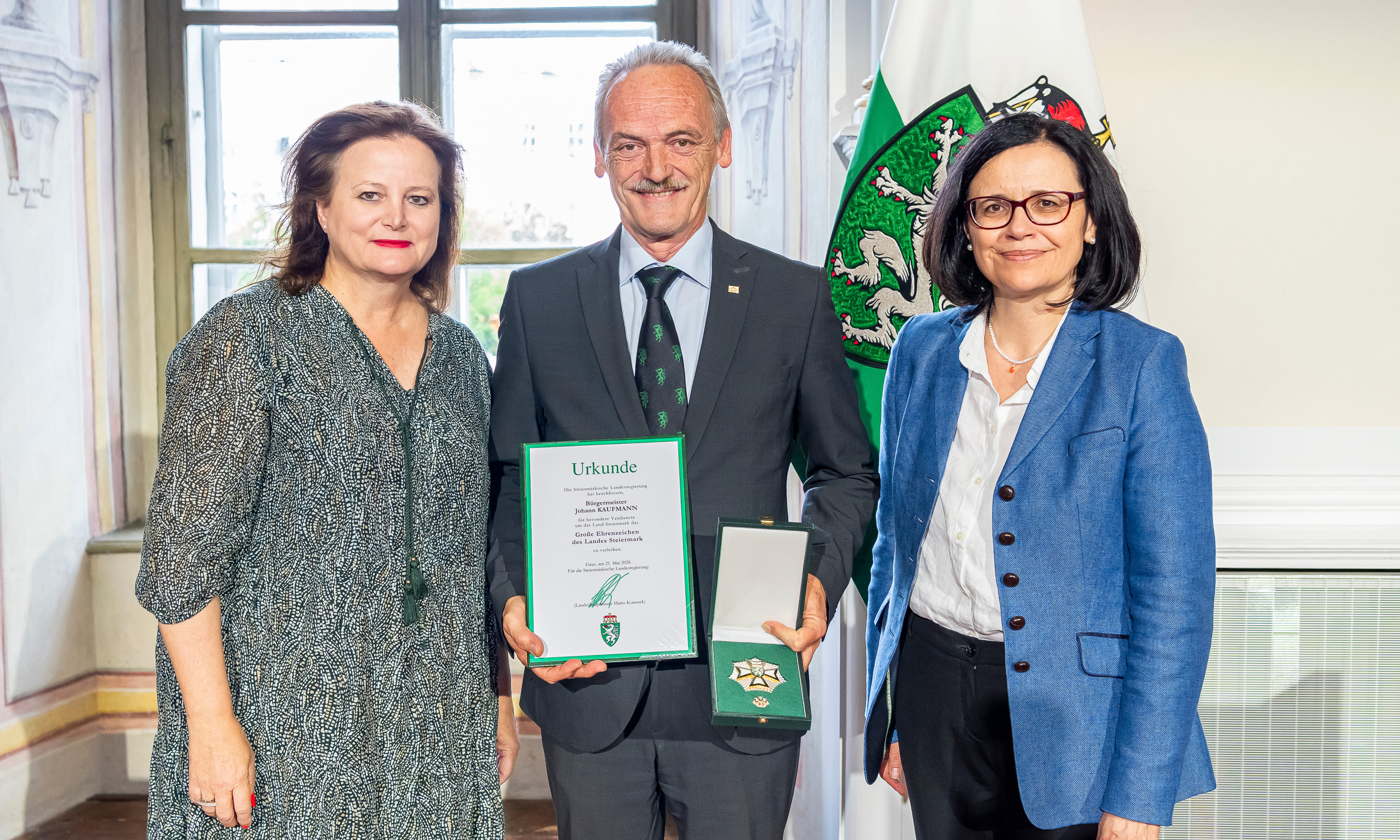 Offizielles Foto Verleihung