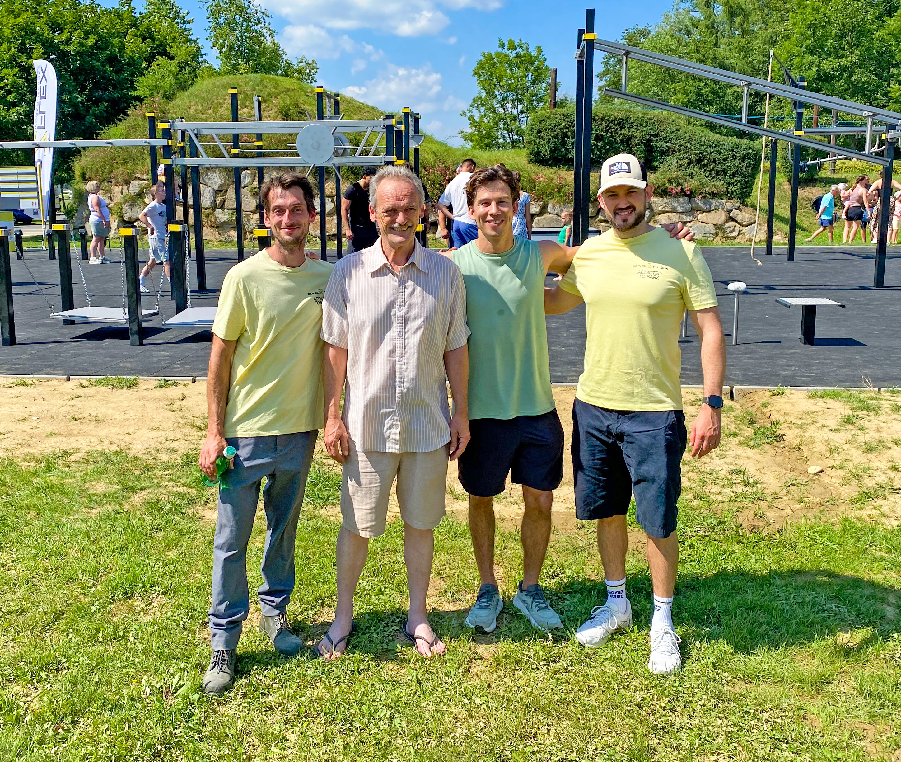 Das Team der Firma Barzflex