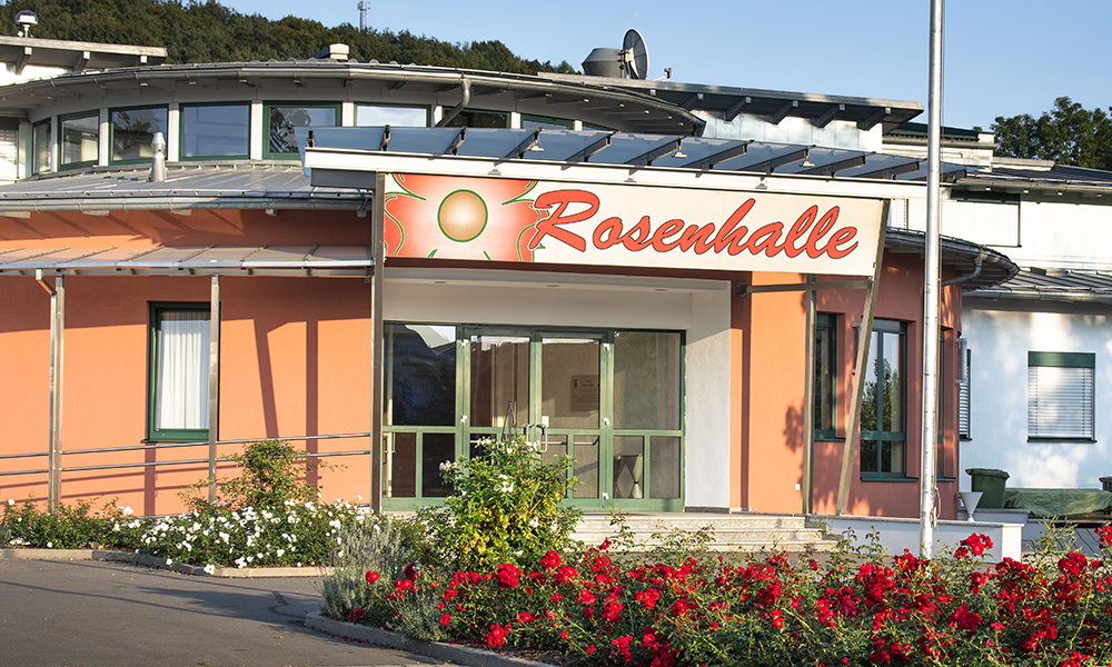 Die Rosenhalle St. Stefan im Rosental